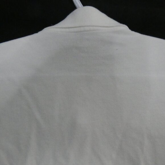 OLD NAVY | large (10-12) regular | Classic White Short Sleeve Polo Shirt - Picture 9 of 12